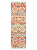 Raang-e Anaar, Maimana Kilim Runner - 244 × 82 cm (8'0" x 2'8")