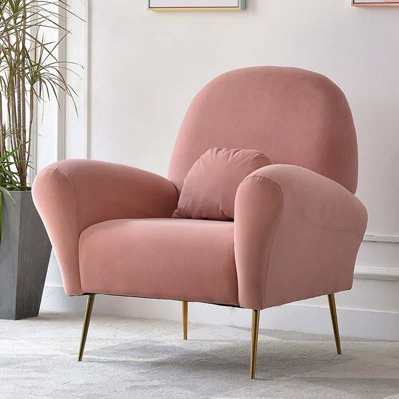Modern High Back Single Sofa Chair
