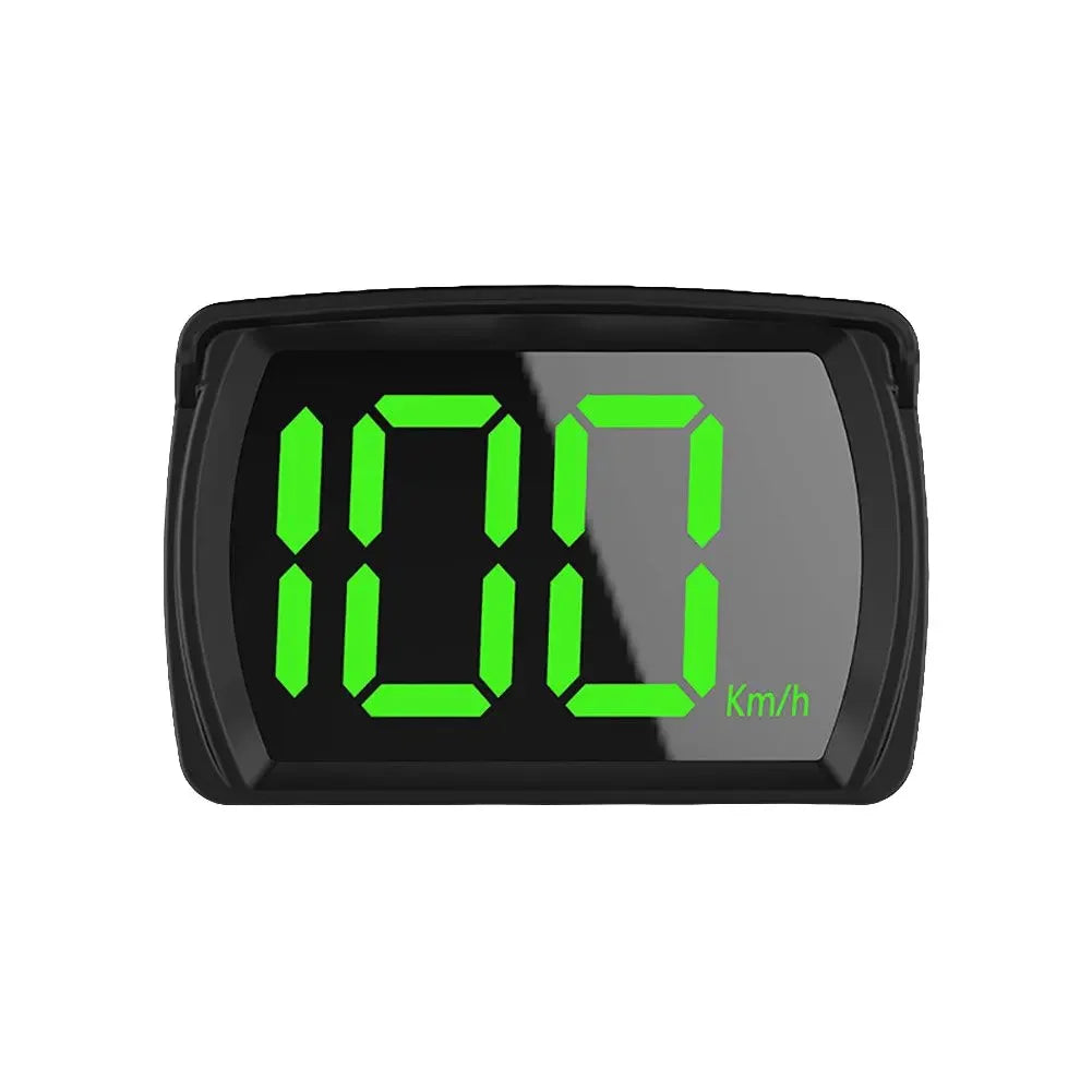 Universal Digital GPS Speedometer Dual Chip KMH/MPH Display Black