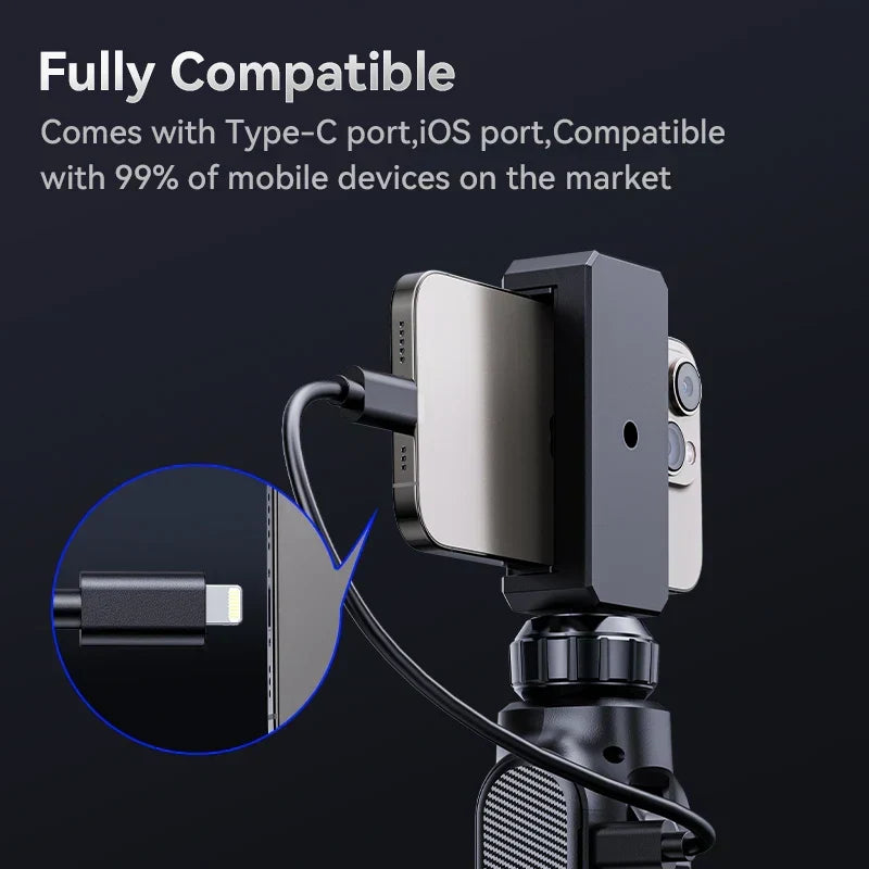8mm 360 Articulating Endoscope Camera Black