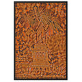 NEW YORK 4.7.1900 Velvet Edition Framed Poster
