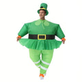 St. Patrick's Day Green Leprechaun Costume Set